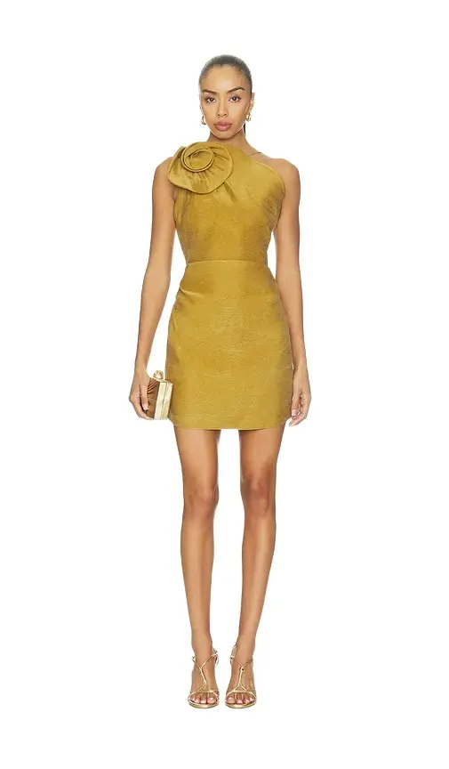 Magda Butrym Floral Embellished Mini Dress