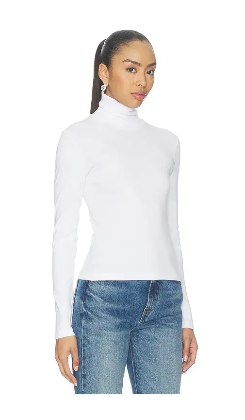 ENZA COSTA Supima Cotton New Classic Longsleeve Turtleneck | Thumbnail 2 ENZA COSTA Supima Cotton New Classic Longsleeve Turtleneck | Thumbnail 2