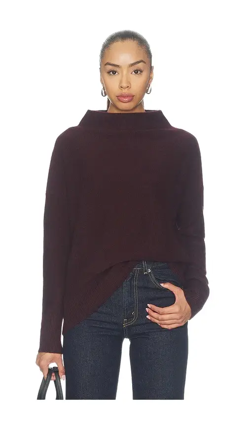 Boiled Funnel Neck Pullover Sweater Boiled Funnel Neck Pullover Sweater