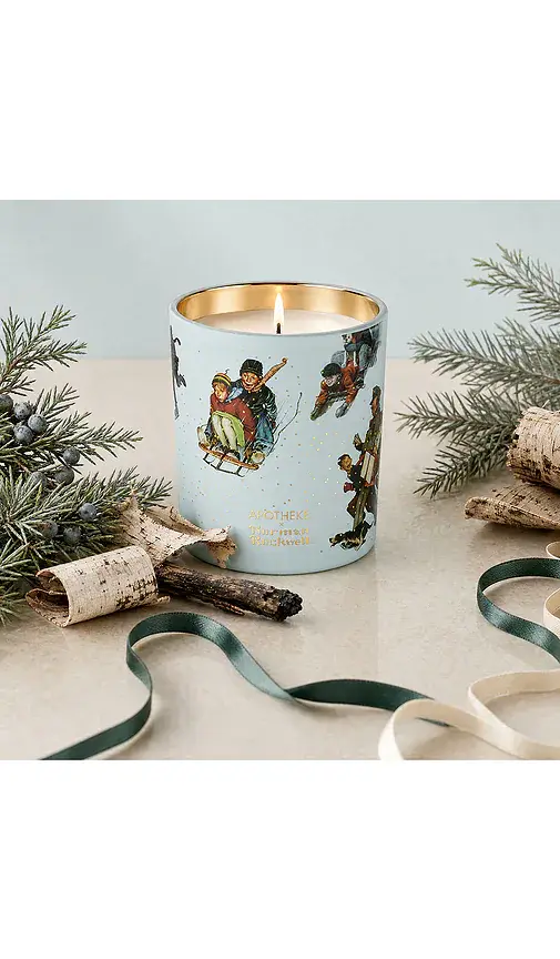 APOTHEKE X Norman Rockwell Juniper Birch Classic Candle | Thumbnail 2