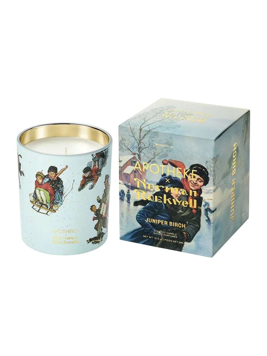 APOTHEKE X Norman Rockwell Juniper Birch Classic Candle