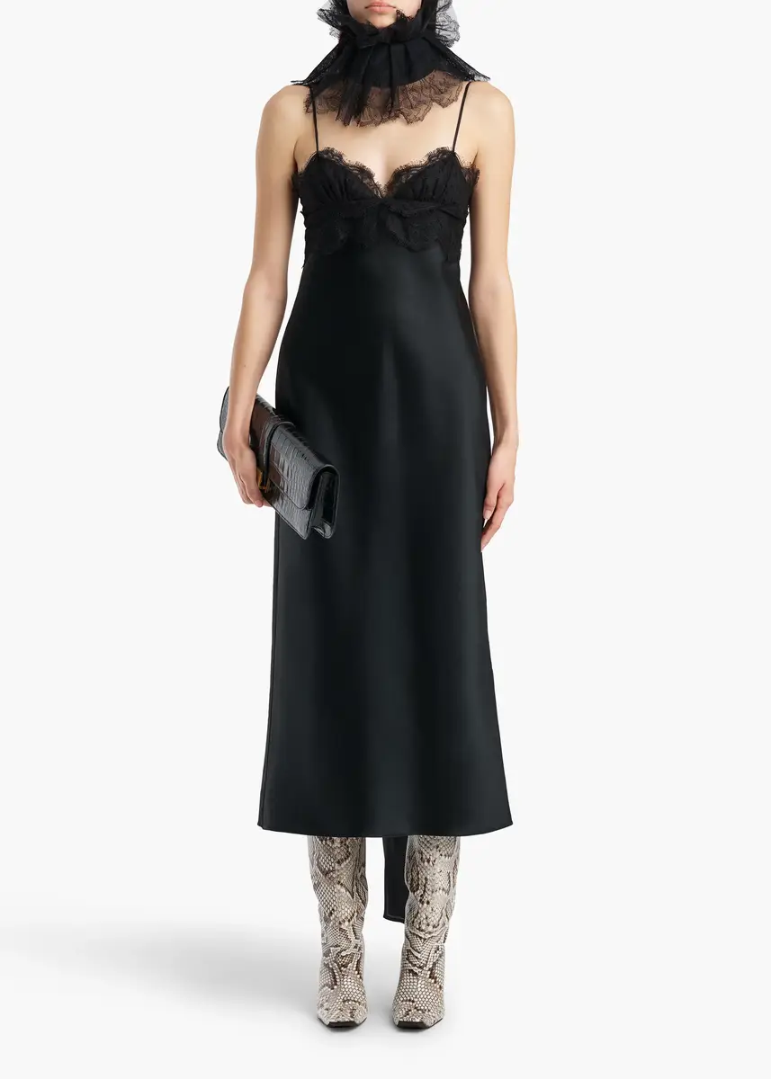 Khaite Joelle Dress in Black | Thumbnail 2