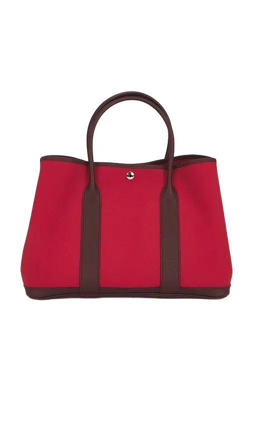 HERMÈS Toile & Leather Garden Party 36 Tote Bag