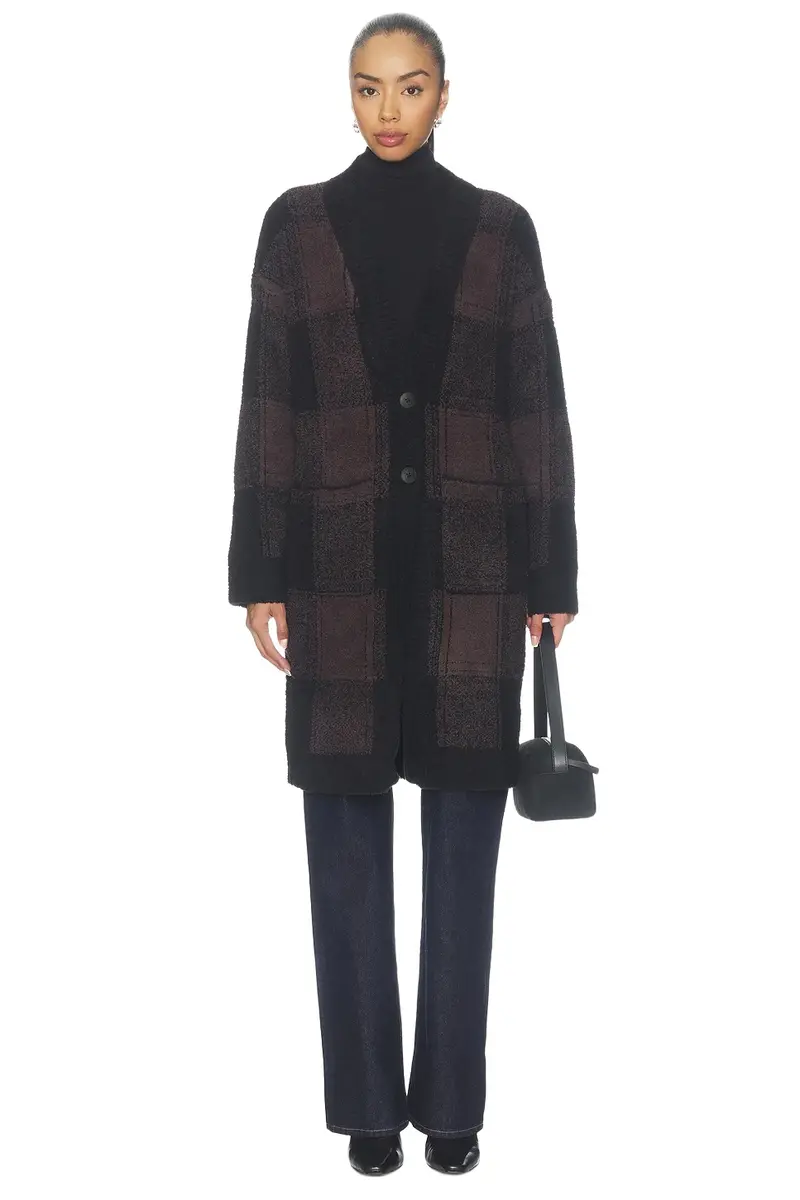 Cozychic Cotton Buffalo Plaid Long Cardigan Cozychic Cotton Buffalo Plaid Long Cardigan