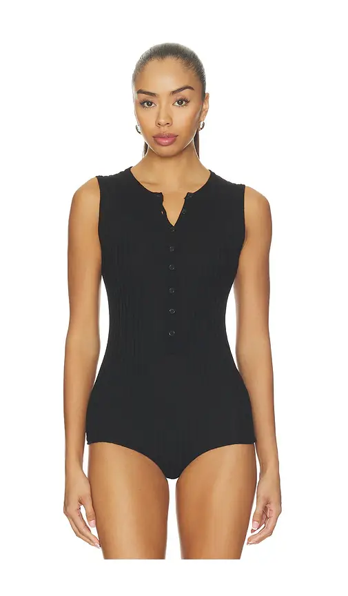 Mônot Sleeveless Knit Bodysuit | Thumbnail 2 Mônot Sleeveless Knit Bodysuit | Thumbnail 2