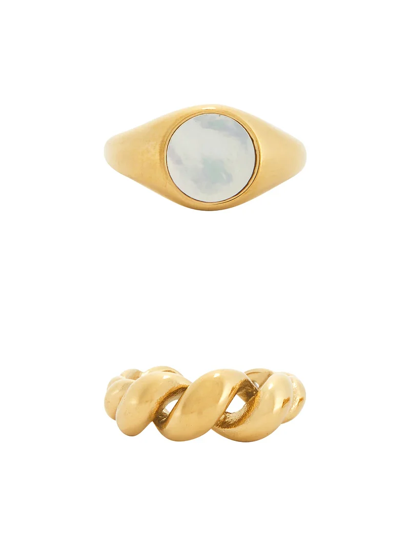 Casa Clara Pear Set Ring