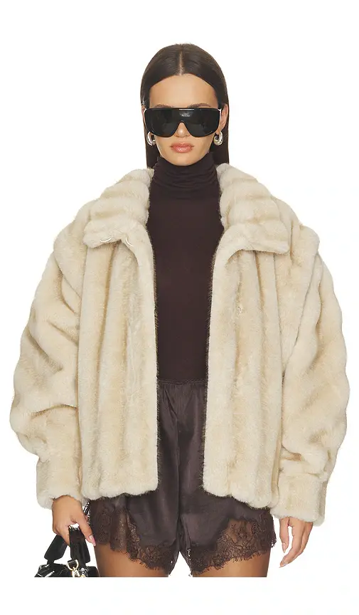 Ducie Katja Faux Fur Jacket | Thumbnail 2 Ducie Katja Faux Fur Jacket | Thumbnail 2
