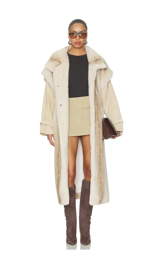 Ducie Harper Long Fur Coat | Thumbnail 2 Ducie Harper Long Fur Coat | Thumbnail 2