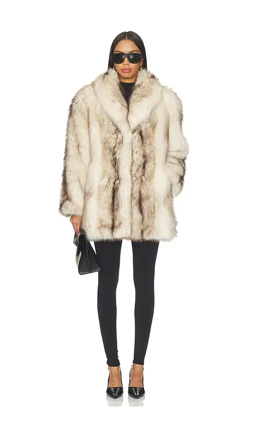 Ducie Emilia Fur Coat | Thumbnail 2 Ducie Emilia Fur Coat | Thumbnail 2