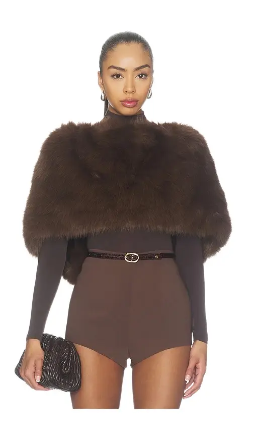 Mallory Faux Fur Shawl Mallory Faux Fur Shawl