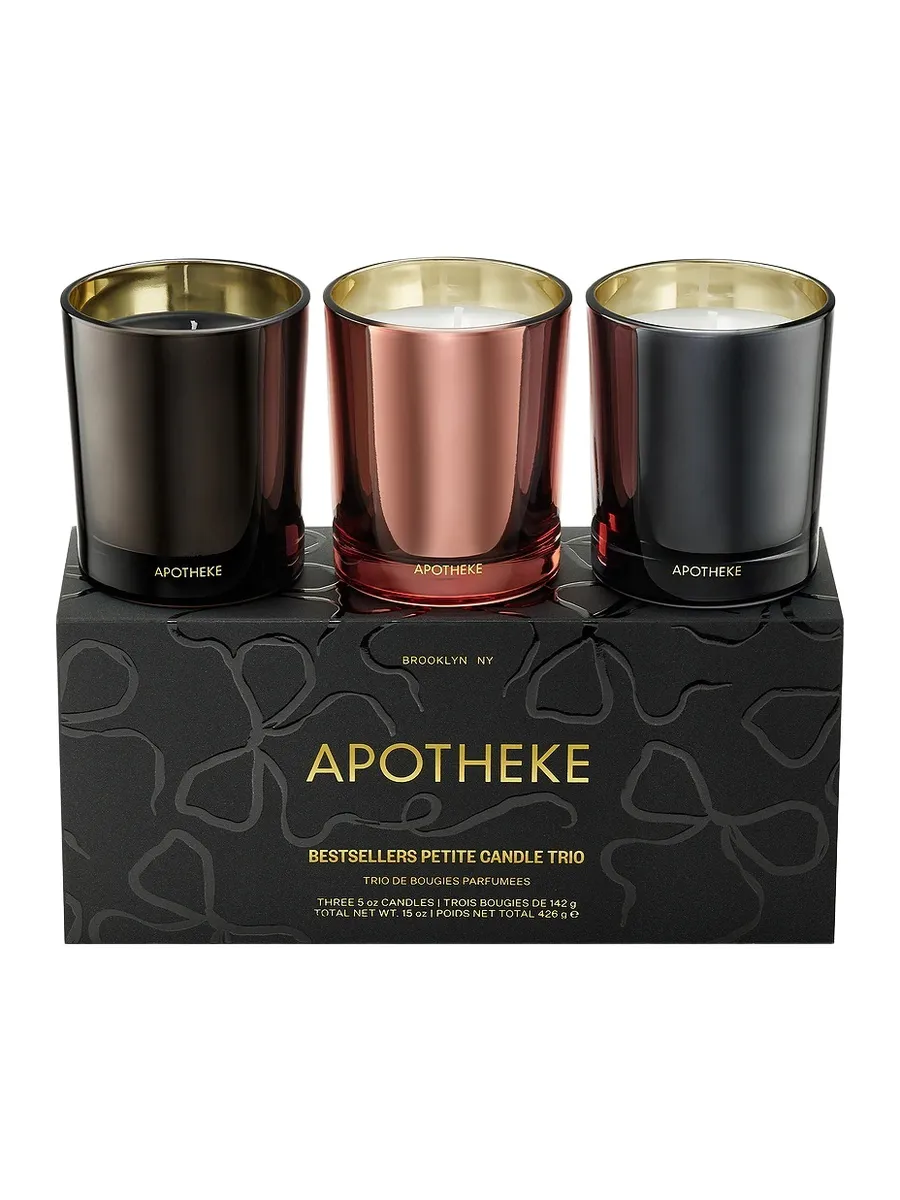APOTHEKE Bestsellers Collection Petite Candle Trio