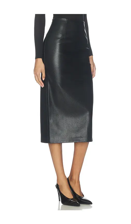 Lovers and Friends Rey Faux Leather Midi Skirt | Thumbnail 2