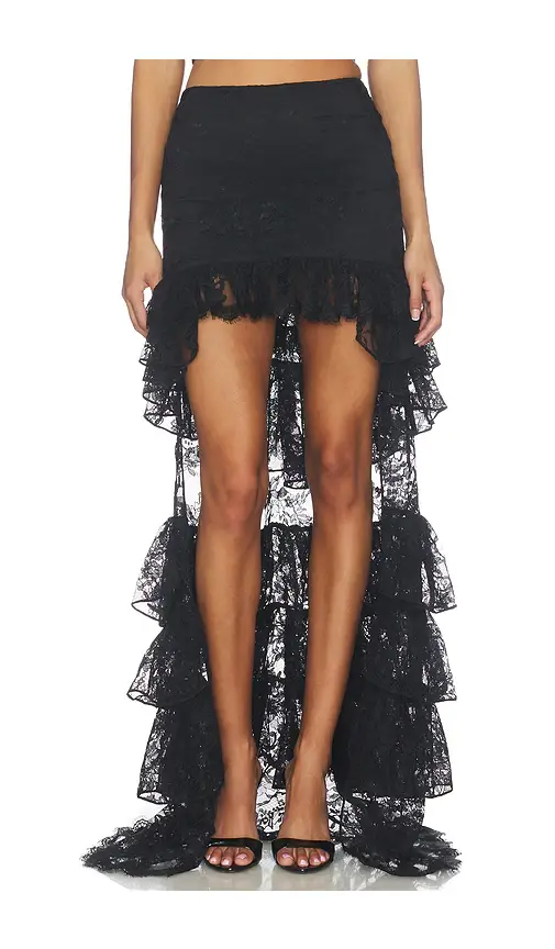 Retrofête Cyrus Lace Skirt | Thumbnail 2 Retrofête Cyrus Lace Skirt | Thumbnail 2