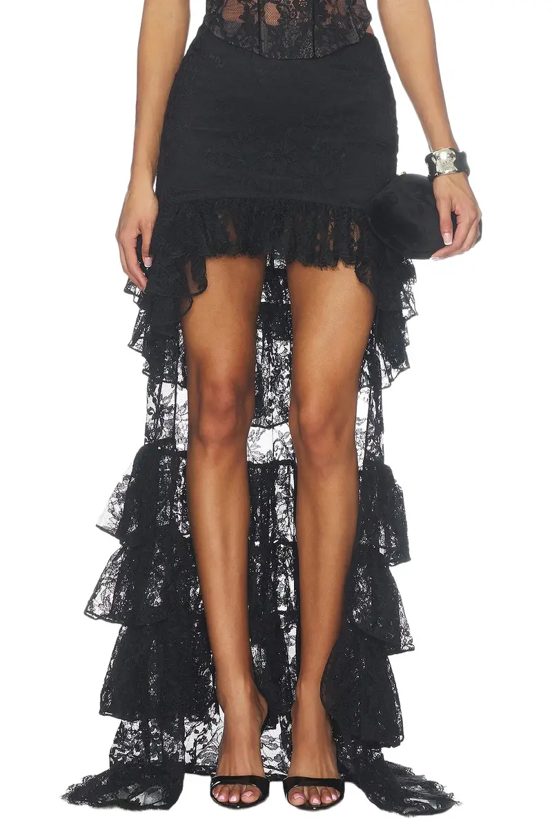 Retrofête Cyrus Lace Skirt