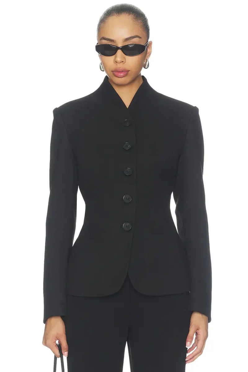 Elodie the Label Rhea Buttoned Blazer