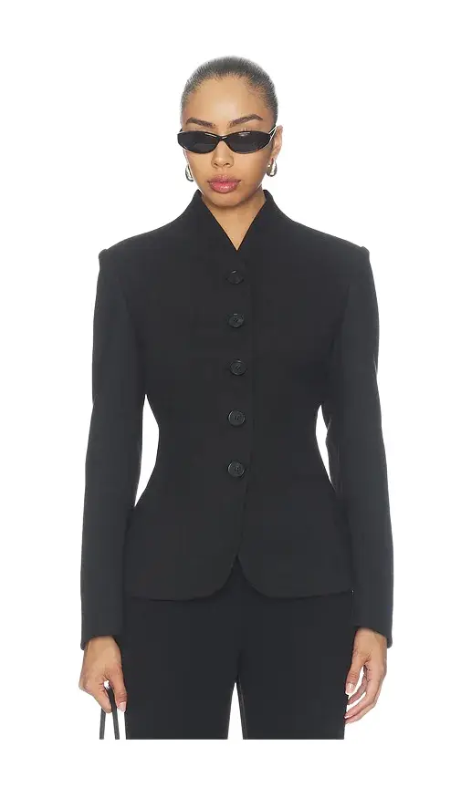 Elodie the Label Rhea Buttoned Blazer