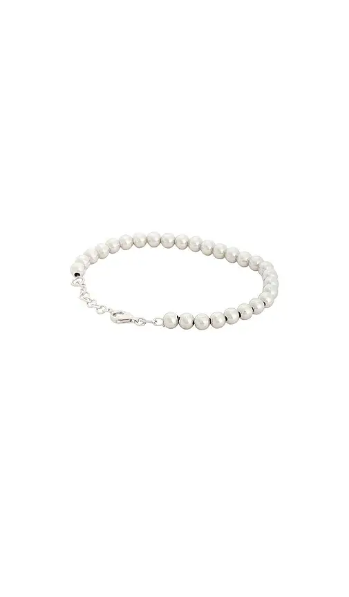 STONE AND STRAND Silver Ball Bracelet | Thumbnail 2