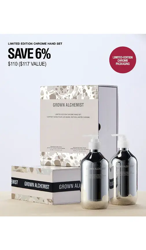 Grown Alchemist Limited Edition Chrome Hand Set | Thumbnail 2 Grown Alchemist Limited Edition Chrome Hand Set | Thumbnail 2