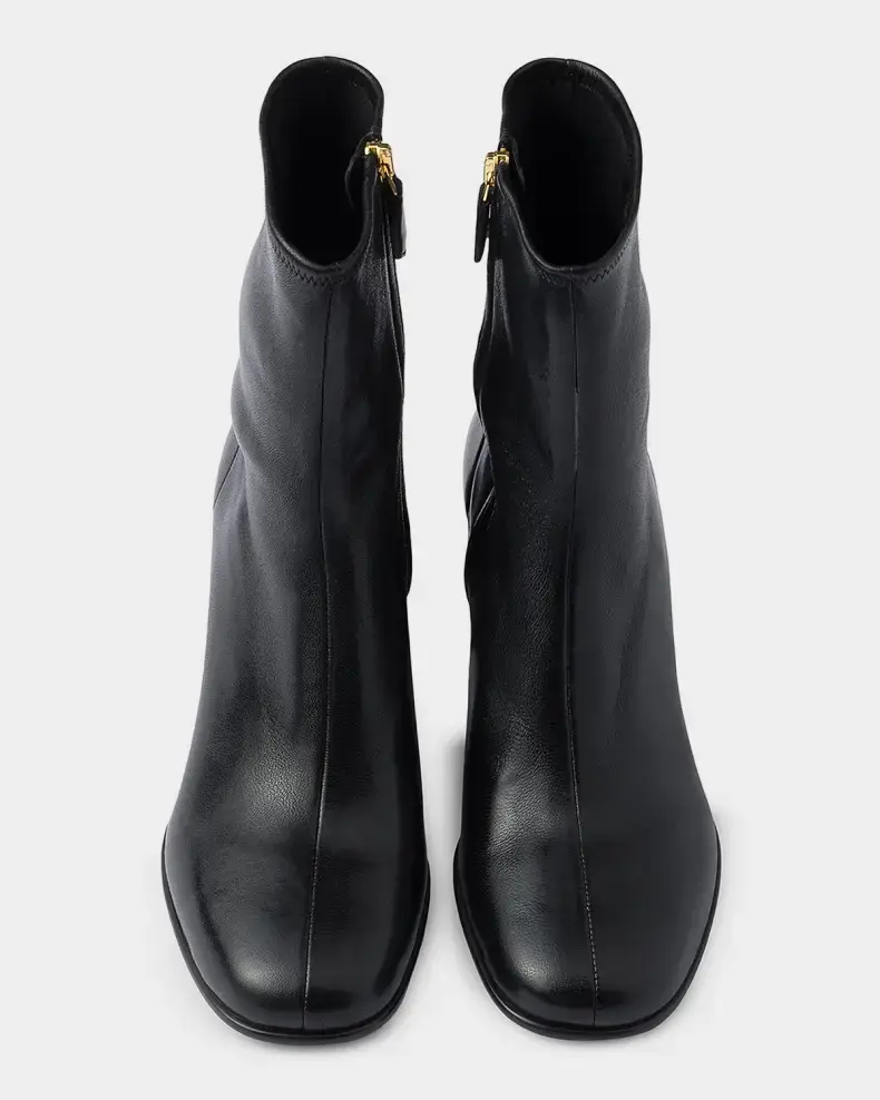 Prada Stretch Nappa Leather Ankle Boots | Thumbnail 3