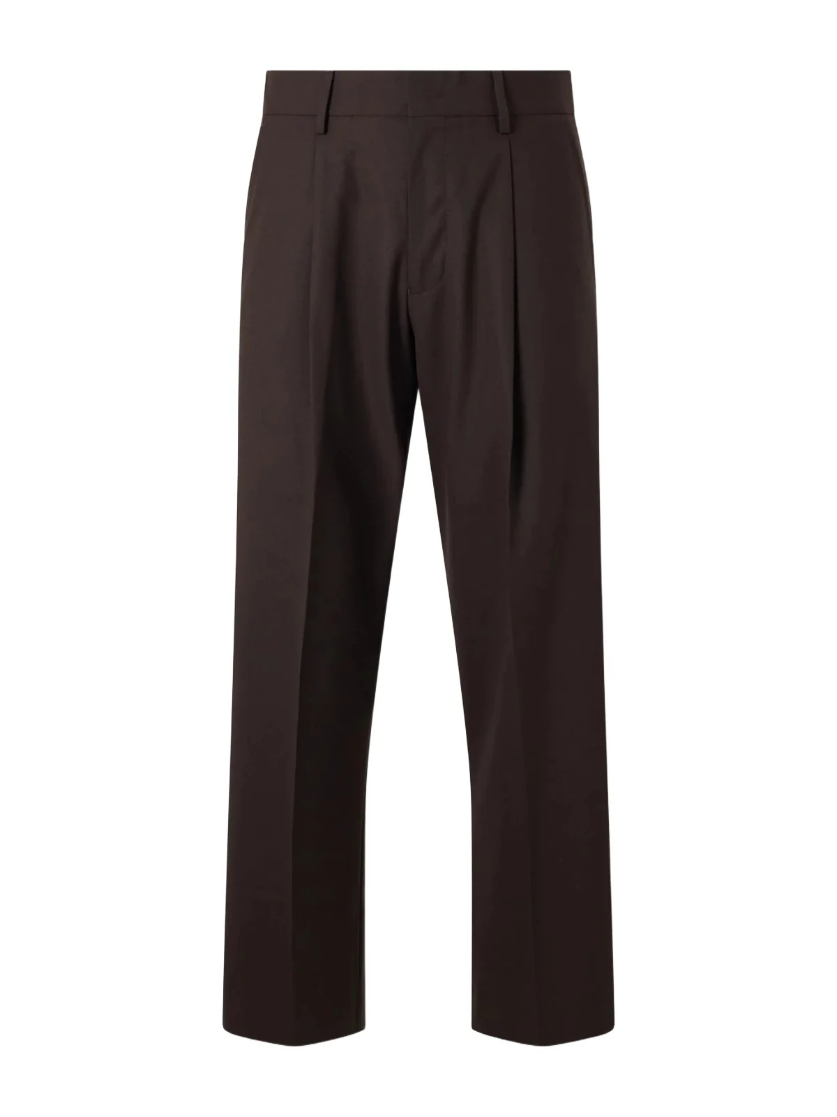 NN07 Kay 10037 Straight-Leg Pleated Woven Trousers