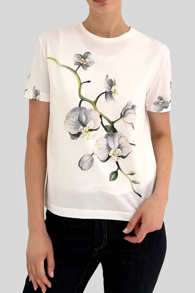RANI ARABELLA Butterfly Pearl Orchid T-Shirt | Thumbnail 2