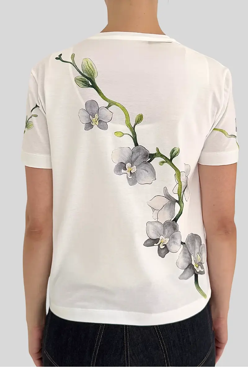 RANI ARABELLA Butterfly Pearl Orchid T-Shirt | Thumbnail 3