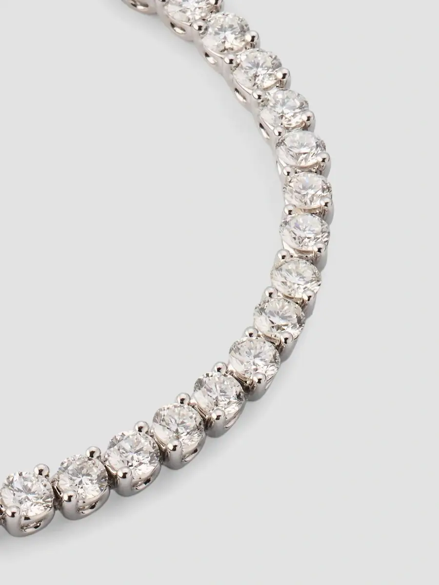 Diamonds at Saks Fifth Avenue Women's 18K White Gold & 3.62 TCW Diamond Tennis Bracelet | Thumbnail 3 Diamonds at Saks Fifth Avenue Women's 18K White Gold & 3.62 TCW Diamond Tennis Bracelet | Thumbnail 3