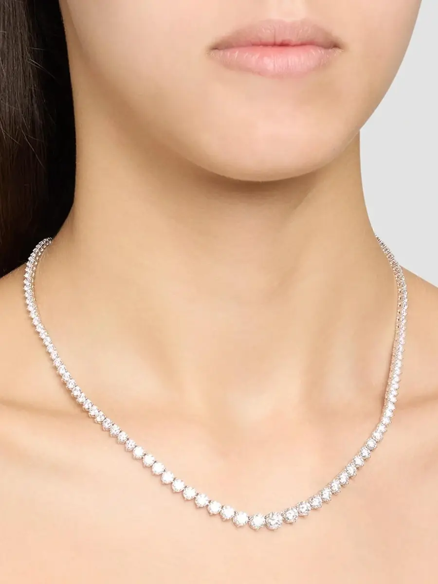 Diamonds at Saks Fifth Avenue Women's 18K White Gold & 16.58 TCW Diamond Tennis Necklace | Thumbnail 2 Diamonds at Saks Fifth Avenue Women's 18K White Gold & 16.58 TCW Diamond Tennis Necklace | Thumbnail 2