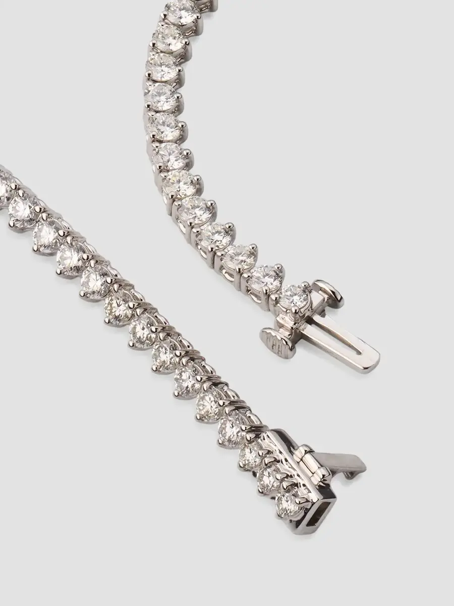 Diamonds at Saks Fifth Avenue Women's 18K White Gold & 16.58 TCW Diamond Tennis Necklace | Thumbnail 4 Diamonds at Saks Fifth Avenue Women's 18K White Gold & 16.58 TCW Diamond Tennis Necklace | Thumbnail 4