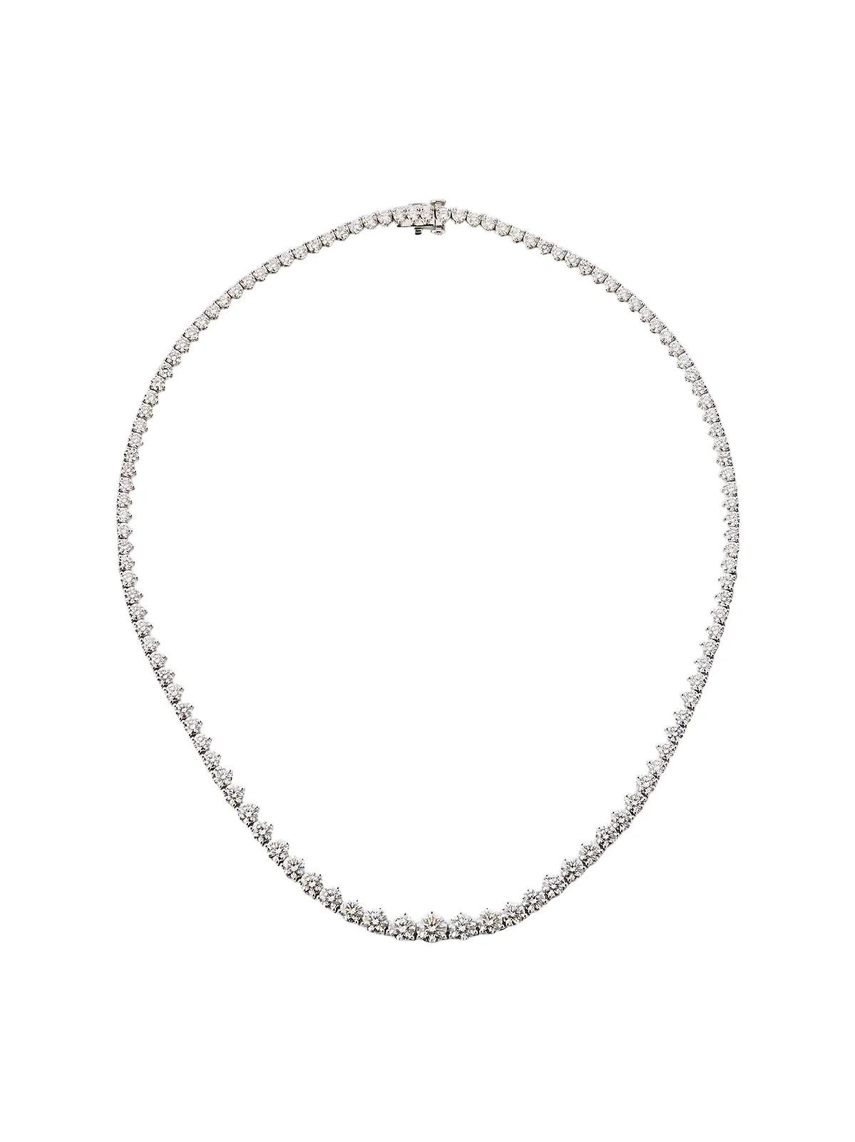 Women's 18K White Gold & 16.58 TCW Diamond Tennis Necklace Women's 18K White Gold & 16.58 TCW Diamond Tennis Necklace