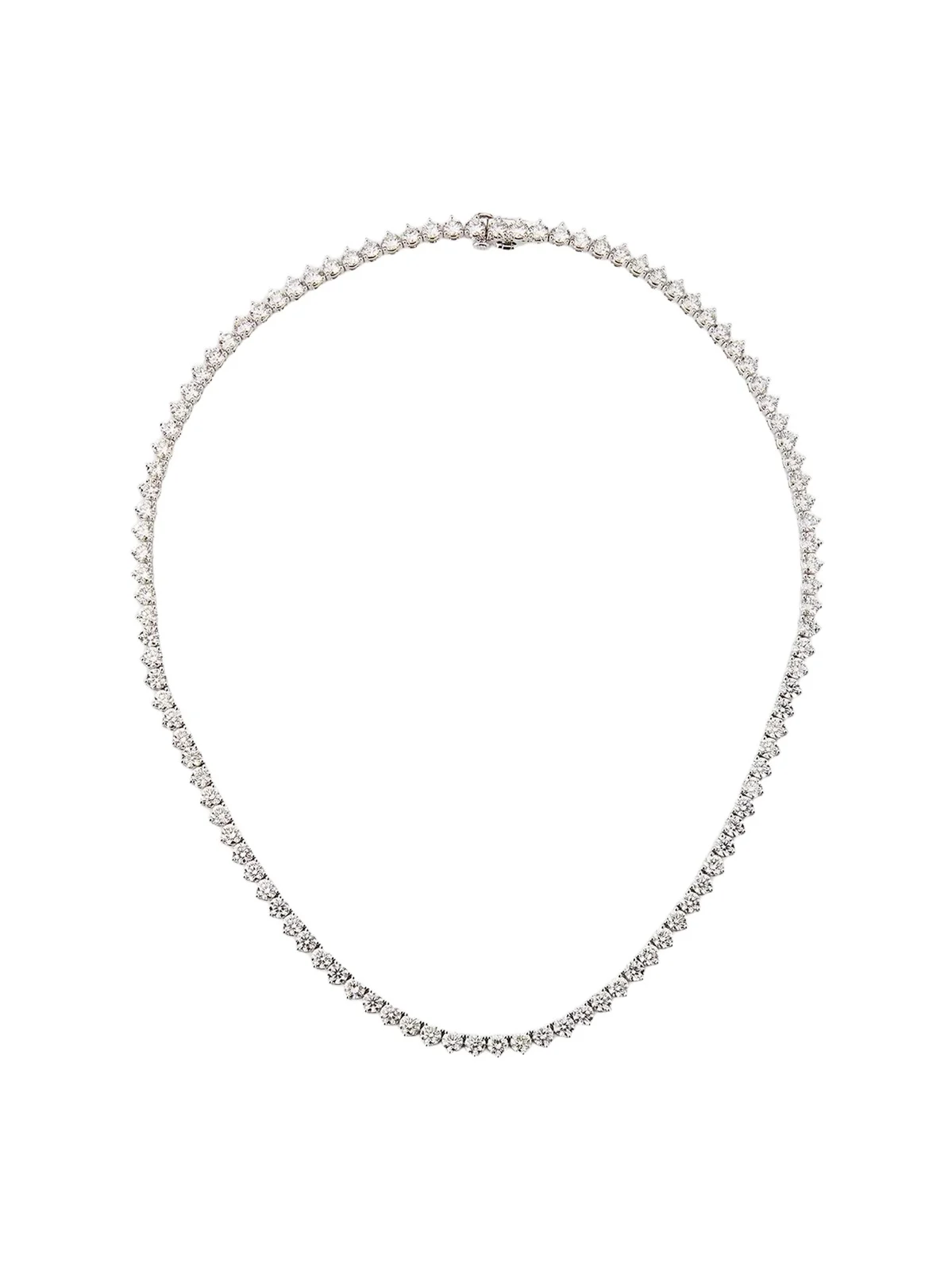 Women's 18K White Gold & 18.46 TCW Diamond Tennis Necklace Women's 18K White Gold & 18.46 TCW Diamond Tennis Necklace