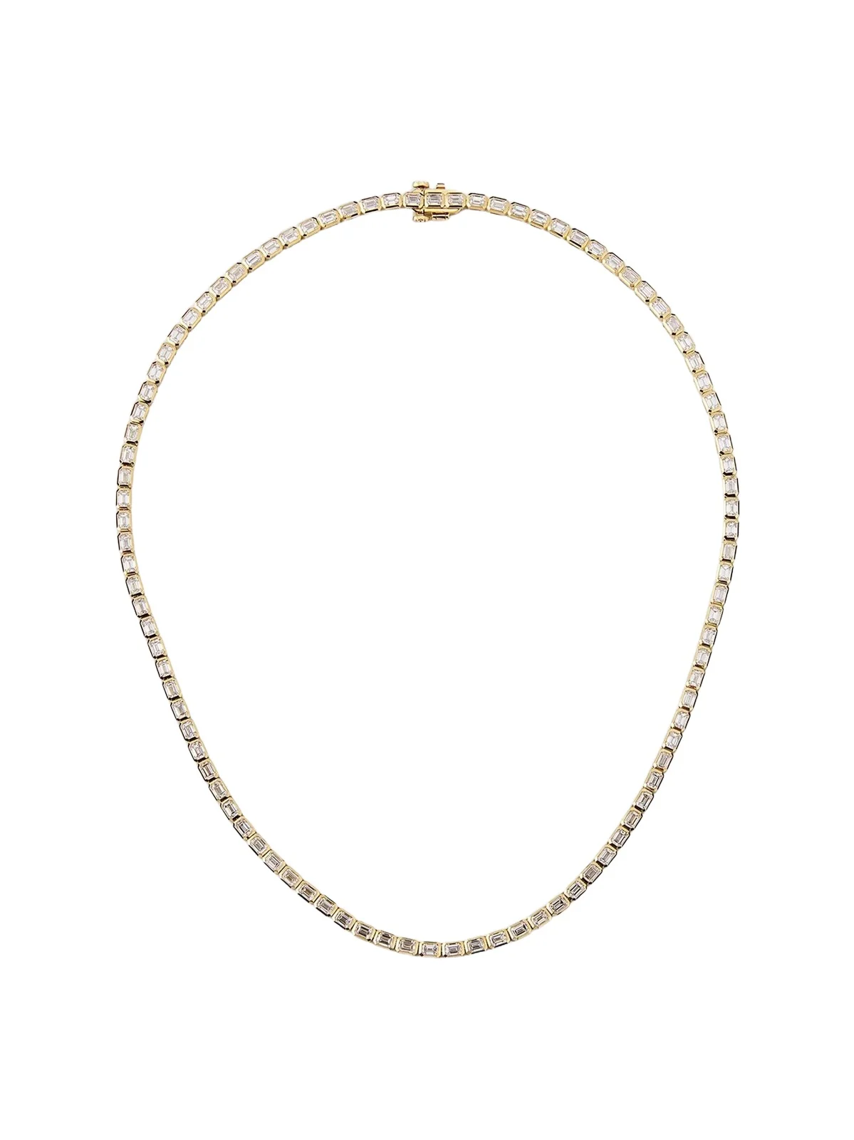 Women's 18K Yellow Gold & 9.18 TCW Diamond Tennis Necklace