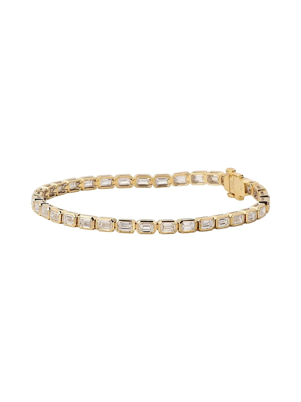 Women's 18K Yellow Gold & 6.86 TCW Diamond Tennis Bracelet Women's 18K Yellow Gold & 6.86 TCW Diamond Tennis Bracelet
