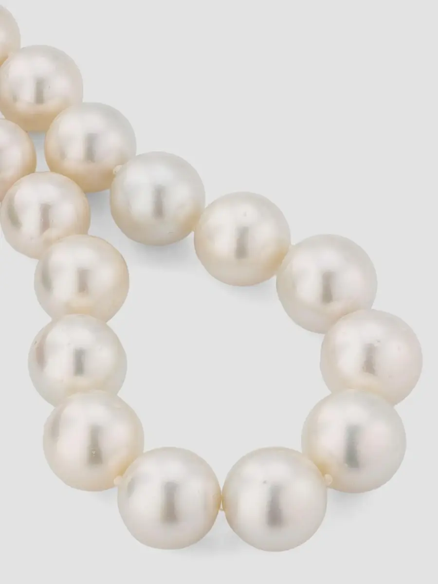 Belpearl Women's 18K Yellow Gold, South Sea Pearl & 0.20 TCW Diamond Necklace | Thumbnail 3 Belpearl Women's 18K Yellow Gold, South Sea Pearl & 0.20 TCW Diamond Necklace | Thumbnail 3