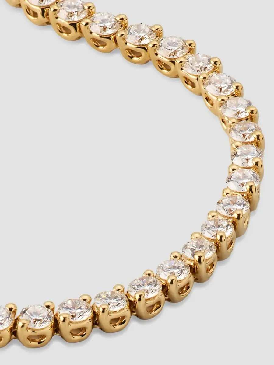 Diamonds at Saks Fifth Avenue Women's 18K Yellow Gold & 3.36 TCW Diamond Tennis Bracelet | Thumbnail 3 Diamonds at Saks Fifth Avenue Women's 18K Yellow Gold & 3.36 TCW Diamond Tennis Bracelet | Thumbnail 3