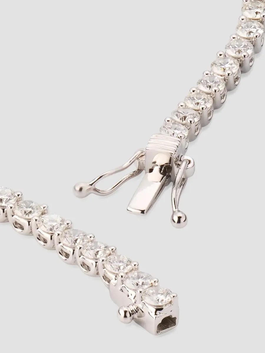 Diamonds at Saks Fifth Avenue Women's 18K White Gold & 5.32 TCW Diamond Tennis Bracelet | Thumbnail 4 Diamonds at Saks Fifth Avenue Women's 18K White Gold & 5.32 TCW Diamond Tennis Bracelet | Thumbnail 4