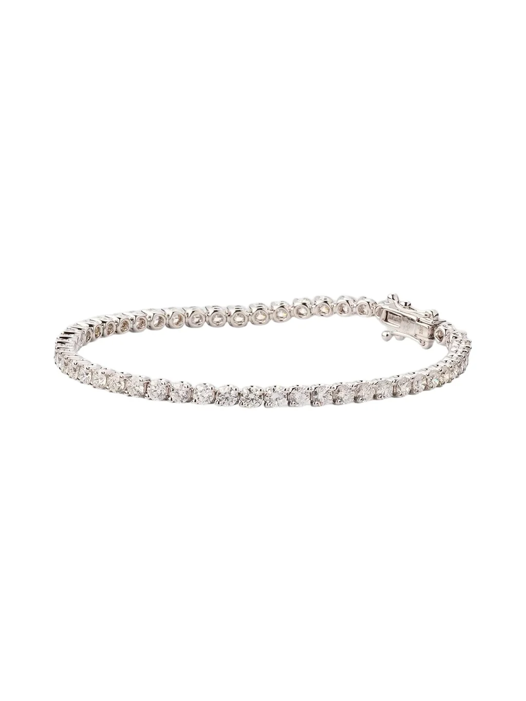 Women's 18K White Gold & 5.32 TCW Diamond Tennis Bracelet Women's 18K White Gold & 5.32 TCW Diamond Tennis Bracelet
