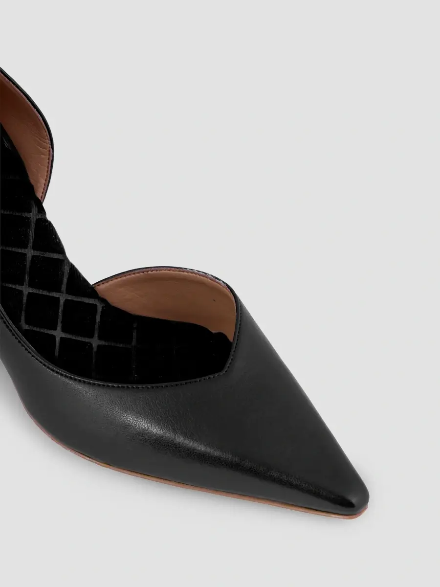 Aera Women's Anita 70MM Vegan Leather D'Orsay Pumps | Thumbnail 3 Aera Women's Anita 70MM Vegan Leather D'Orsay Pumps | Thumbnail 3
