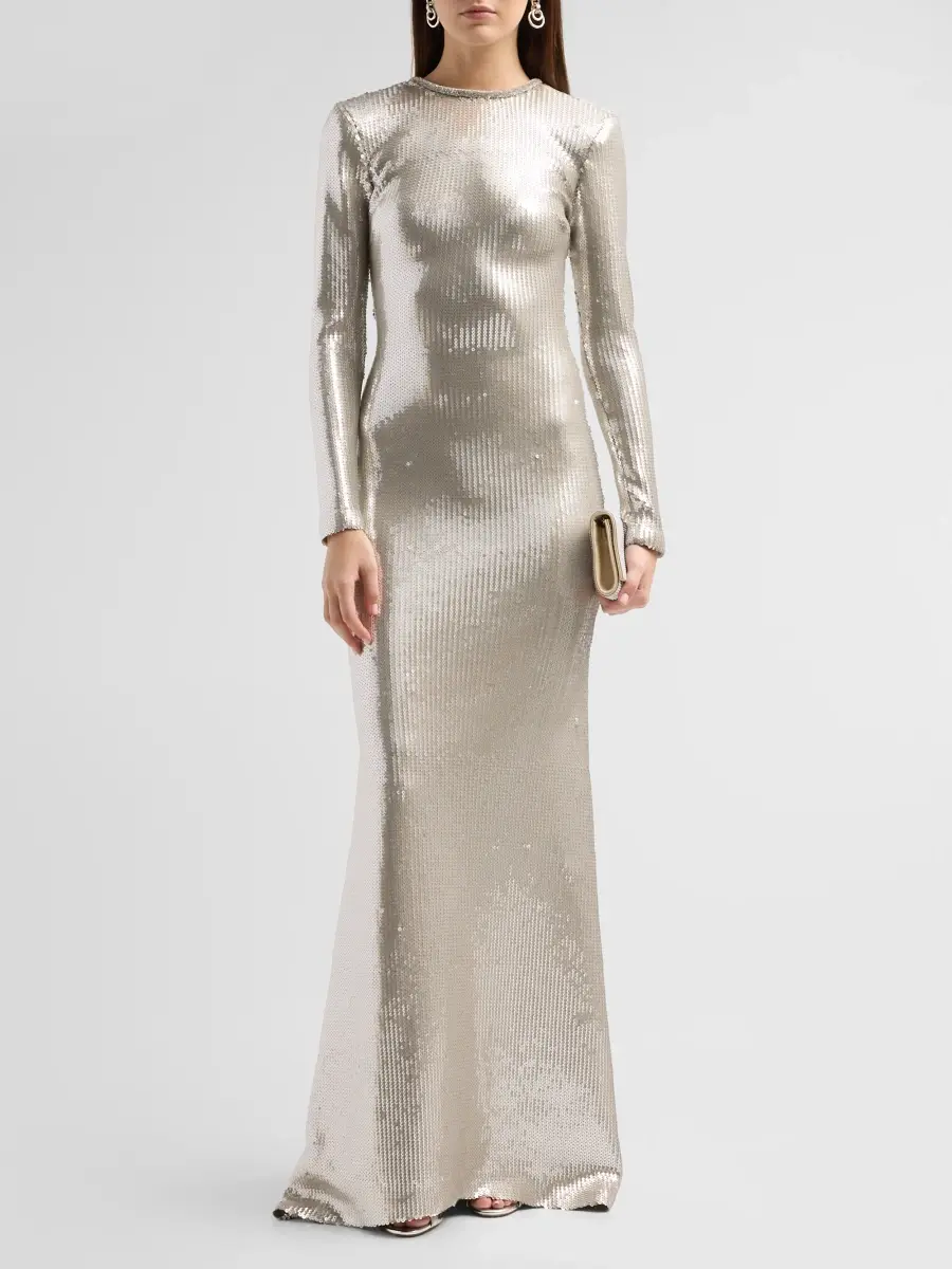Atelier Prabal Gurung Women's First Light Sequined Gown | Thumbnail 2