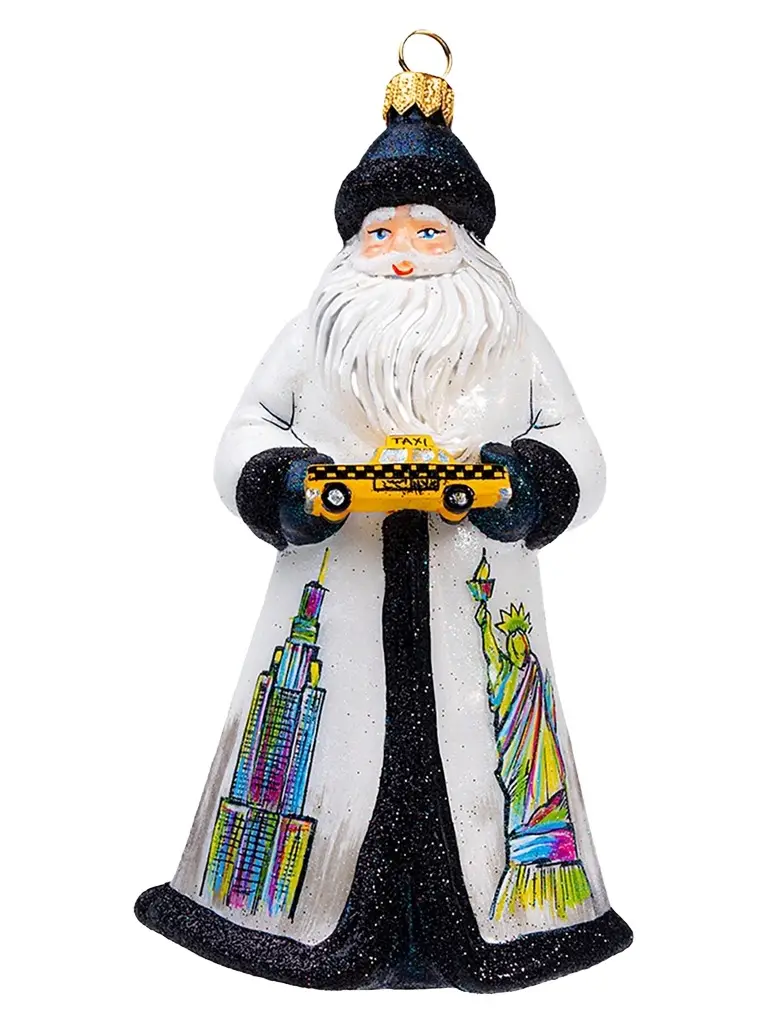 Joy To The World JTW Location New York Santa Ornament