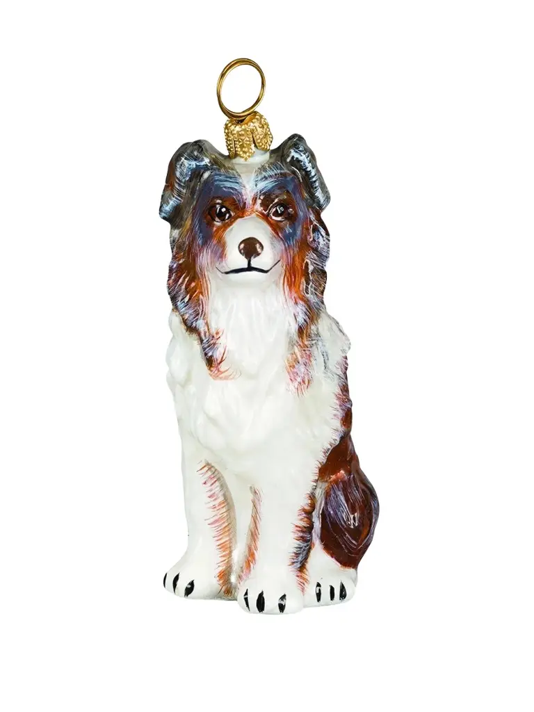 Joy To The World Pet Set Australian Shepherd Ornament