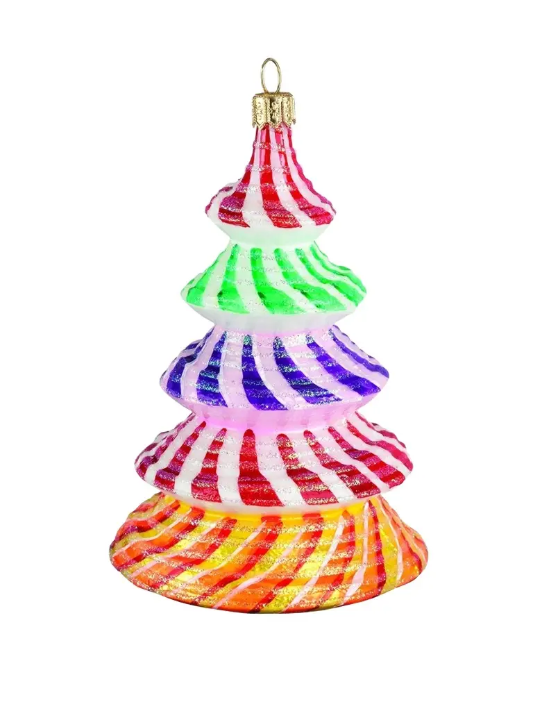 Joy To The World Glitterazzi Lollipop Tree Ornament