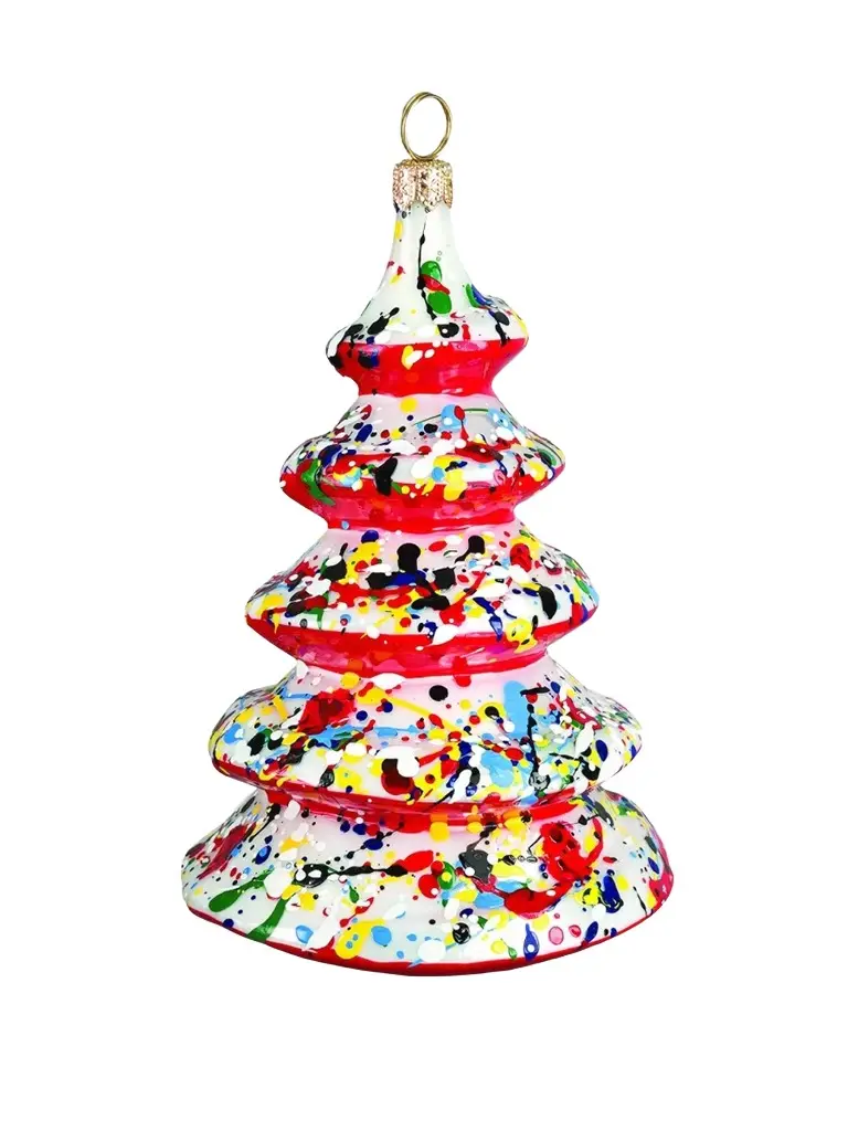 Joy To The World Glitterazzi Artisan Tree Ornament