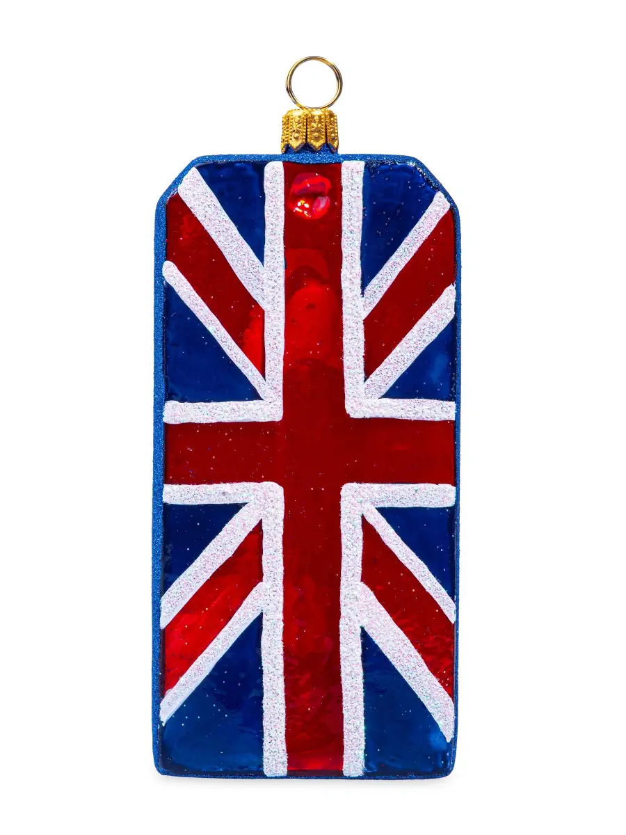 Joy To The World JTW London Luggage Tag Ornament | Thumbnail 2 Joy To The World JTW London Luggage Tag Ornament | Thumbnail 2