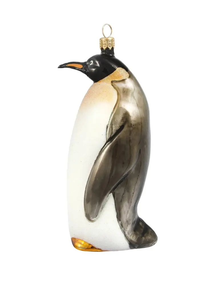 Joy To The World Glitterazzi Penguin Ornament