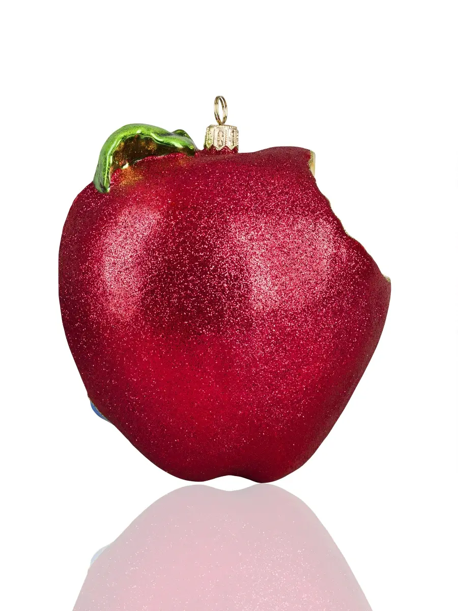 Joy To The World "Bite Out of Big Apple" Ornament | Thumbnail 2 Joy To The World "Bite Out of Big Apple" Ornament | Thumbnail 2