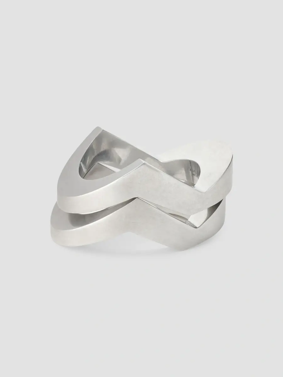 Polo Ralph Lauren Women's Silvertone Bangle | Thumbnail 2 Polo Ralph Lauren Women's Silvertone Bangle | Thumbnail 2