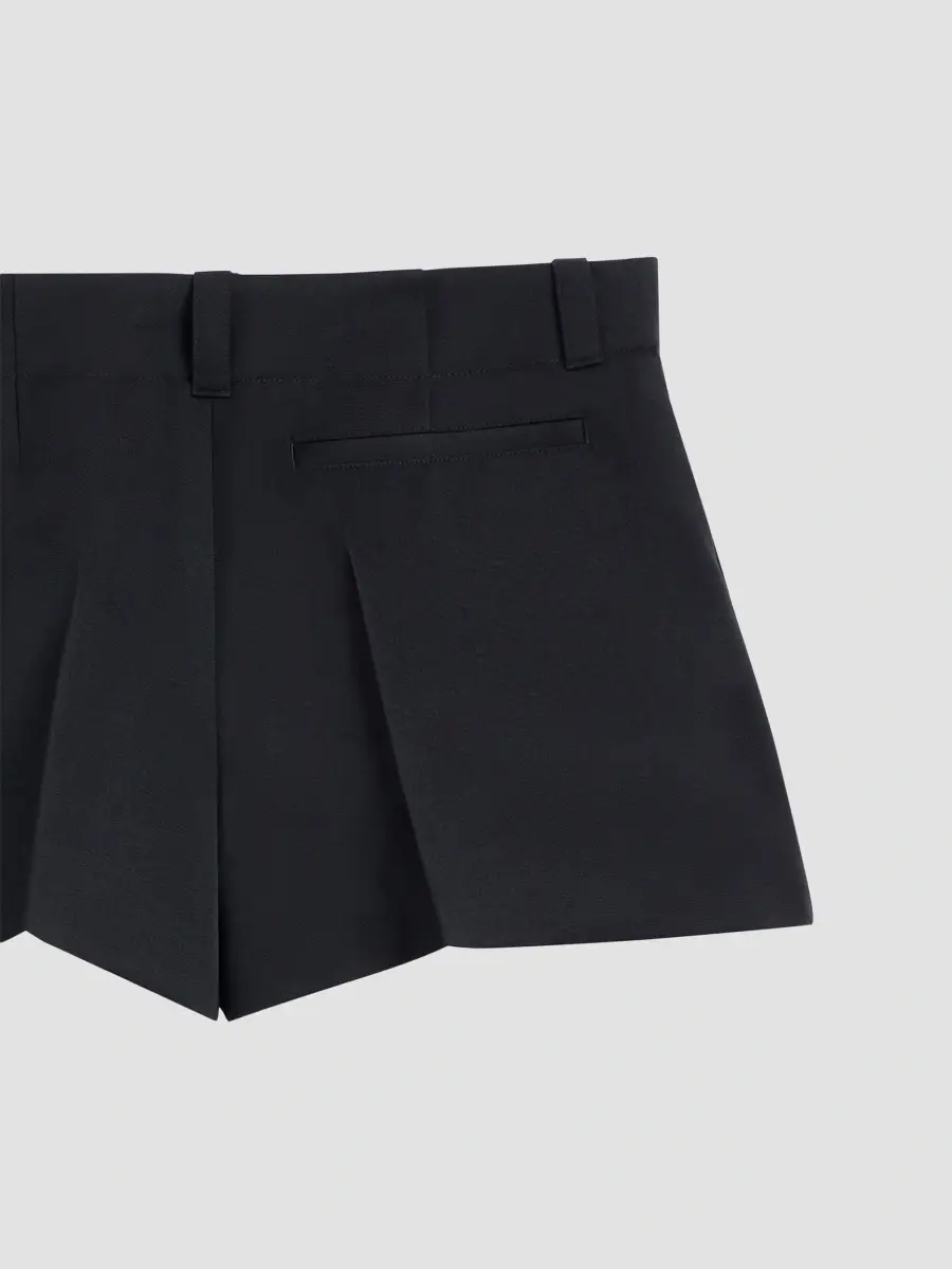 Givenchy Women's Pinch Shorts in Wool - Black | Thumbnail 3 Givenchy Women's Pinch Shorts in Wool - Black | Thumbnail 3