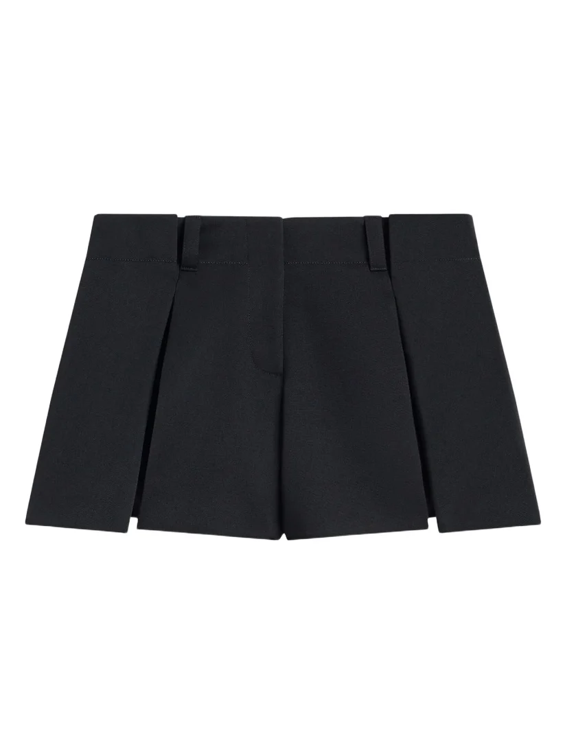 Givenchy Women's Pinch Shorts in Wool - Black