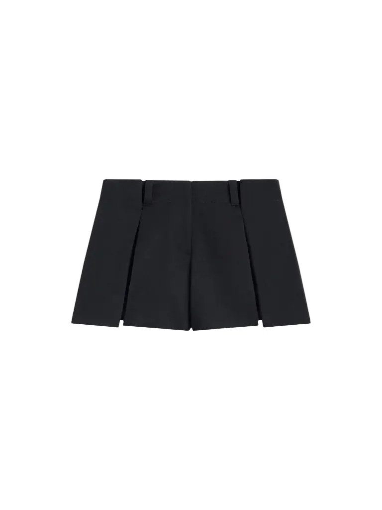 Givenchy Women's Pinch Shorts in Wool - Black
